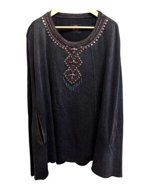 Double D Ranch - Studded/Beaded Poncho